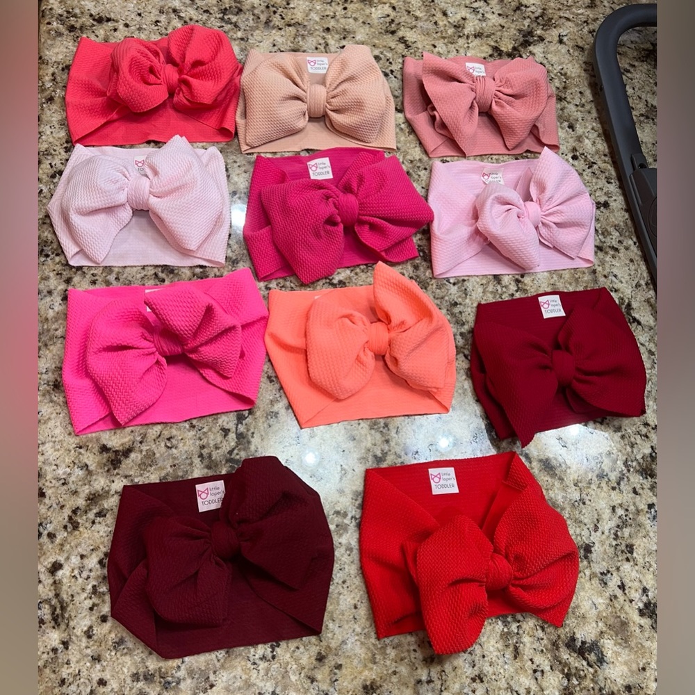Little Loper Toddler Head-wrap Bows